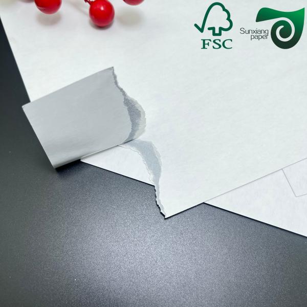 Papier à âme noire de 71 cm avec revêtement lisse 280g 300g pour l'impression de cartes à jouer FSC