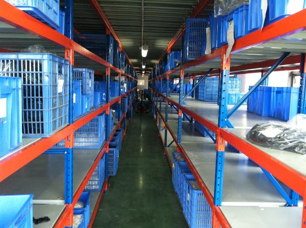 Multilayer Heavy Duty Shelf Racks / Heavy Duty Steel Shelving For Pharmaceuticals Industry