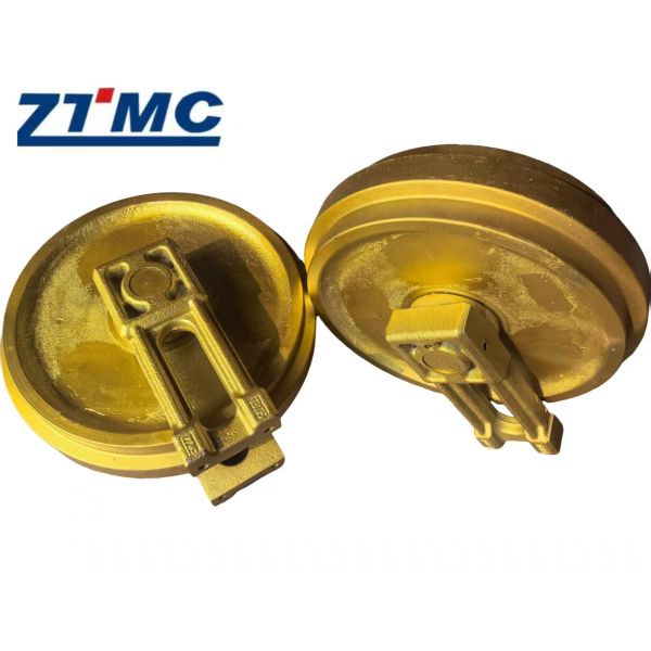 Takeuchi 155 Excavator Front Idler – 35MnB Roll Forged OEM Direct Replacement with HRC 45-55 Hardness for Mining Undercarriage