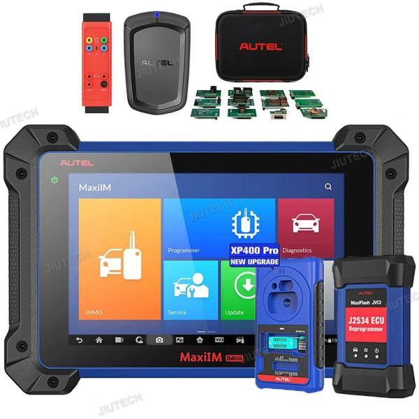 Autel プログラム スキャナー IM608 Pro キー FOB プログラミング ツール コンプリート セット 診断 スキャナー,トップ IMMO 機能, ECU コード