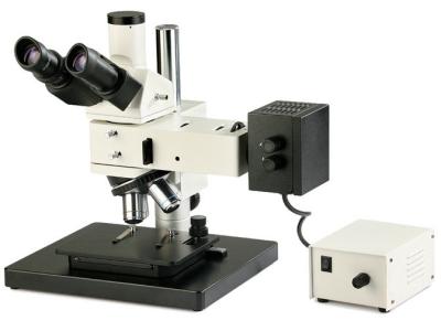 Microscópio de inspecção industrial de campo claro e escuro com sistema óptico UIS e Max 500X