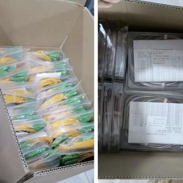 Mini Tube/ABS Box/Plug-in PLC Splitter 1x4 1x8 SC APC for Fiber Optic FTTH and 3