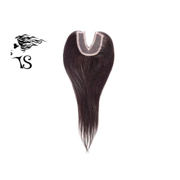 V Part Straight Lace Frontal Closure With Swiss Lace Soft Smooth Natural Looking