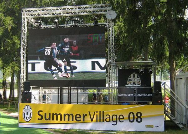 Waterproof  Slim P8 Outdoor Full Color Led Signs SMD 3535 256mm X 128mm