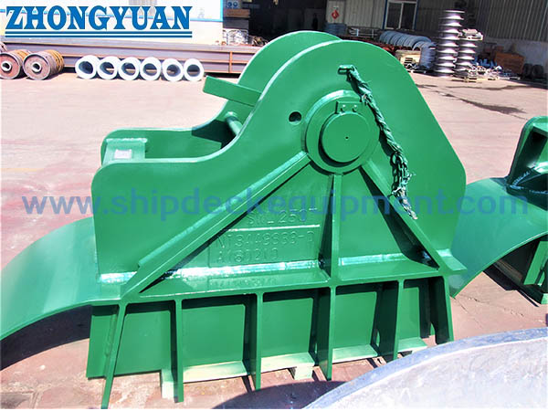 OCIMF SPM Chain Stopper with Welded Foundation for Tanker Bow Mooring