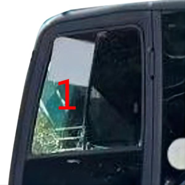 ECE KOBELCO Excavator Glass Left Slant Side Position NO.1 Windshield Window