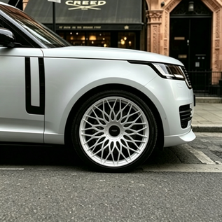Custom New Forged Aluminium Alloy Wheels 20-24 Inch 5x120 Silver Multi-Spoke for Sport Vogue Defender X5/X6 GLE/GLS Cayenne