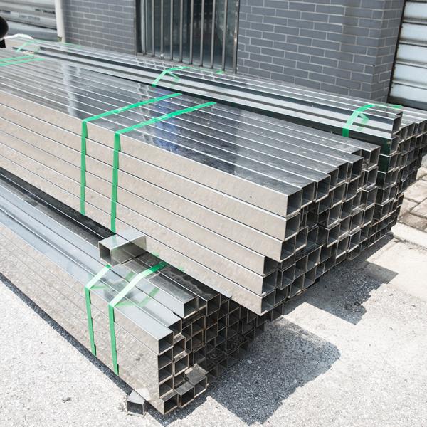 Hollow Flexible Welded 304 Stainless Steel Tubing With Round Square Rectangular Shape