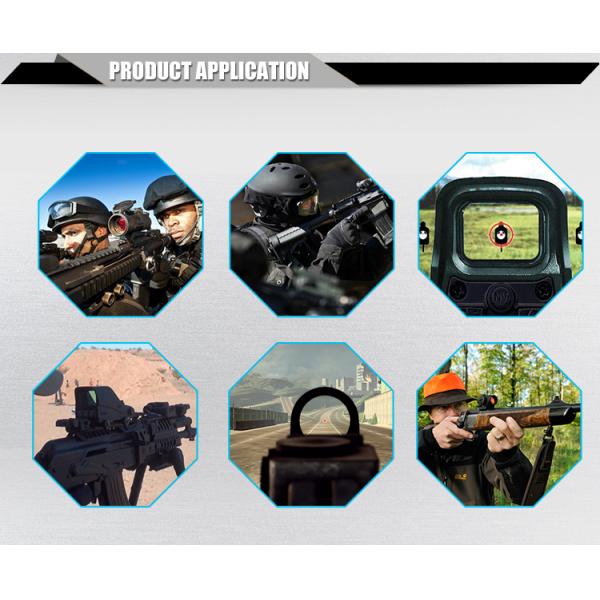 1X40 Tactical Red Green Reticle Reflex Sight with Maximum Output Power 0
