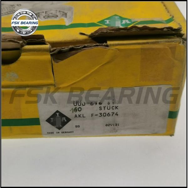 Gcr15 acero cromado AKL F-30674 rodamiento de bolas de empuje de dirección única 10*25*14mm China Manufacturer