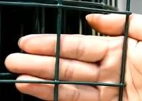 Panneaux de clôture en PVC noir et galvanisé à faible teneur en carbone 15m 30m