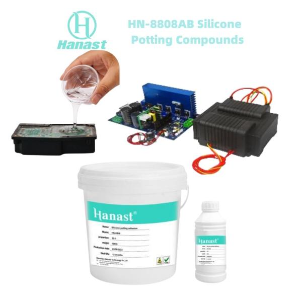 LED Encapsulation Silicone Potting Compound Gel For Electrical Insulation Thermal Conductive