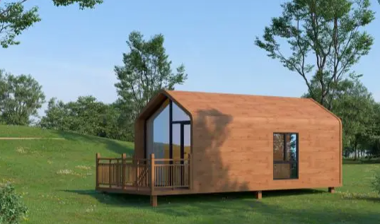 Stylish Eco-Friendly Modern Prefab Home Safe Light Irregular Shape Steel Container for Hotel Office Shop Use