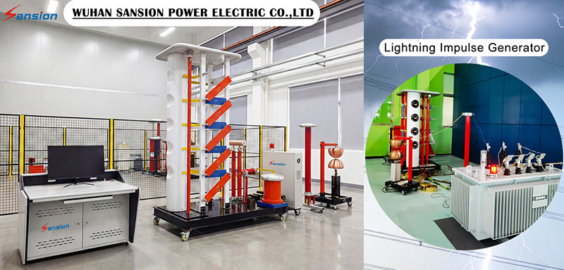 Automatic Lightning Impulse Test System with Digital Control and Waveform Analyzer, High Voltage Impulse Generator for Transformer and Electrical Equipment Testing