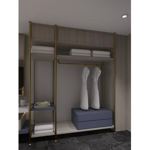 Custom Walnut Wood Finish Hotel Bedroom Furniture King Guest Room Layout Full Set