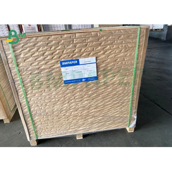 Специализированная едой доска покрытая стороной еды доски полностью белая одна пакета 240gsm