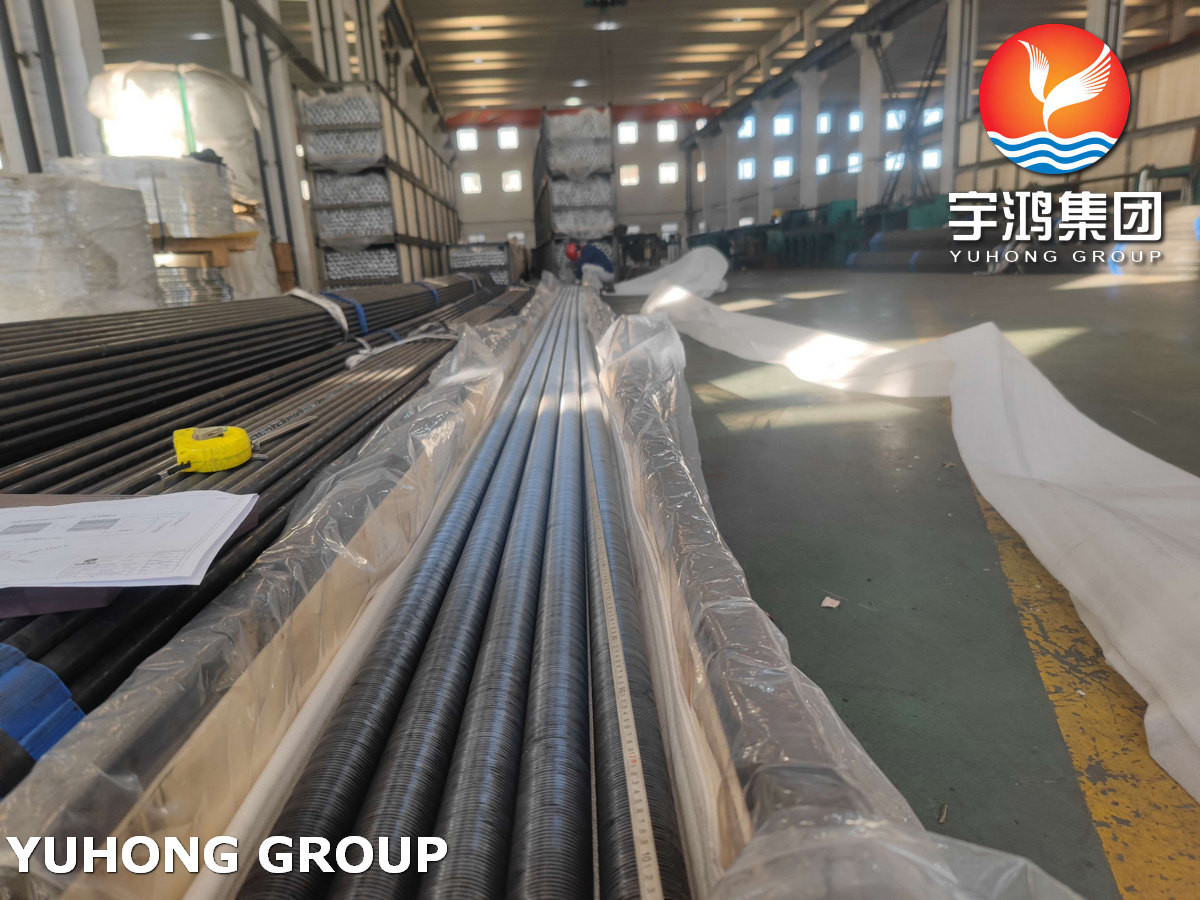 ASTM A179 L Type Fin Tube , Wound Fin Tube for Economizer and Air preheater