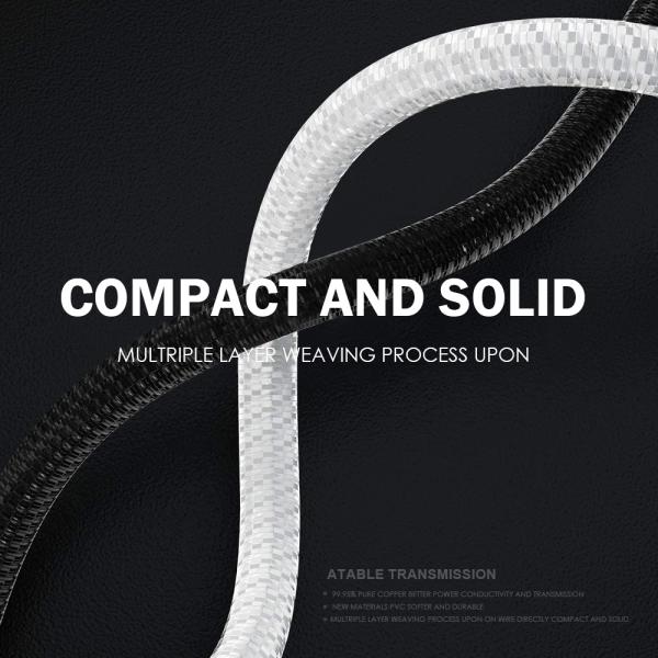 Sleeve Extension Cable 16AWG Extremely Soft Material  Wire Sleeve Kit Black White 300mm Sleeved Extension Kit PSU