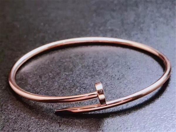 C new collection nail bracelet 18k gold  white gold yellow gold rose gold bracelet  Jewelry factory in Shenzhen, China
