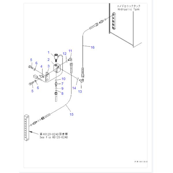 20Y-60-22123 20Y-60-22121 206-60-51132 Electric Spare Parts For PC200-6 PC228 PC228US PC300 PC450