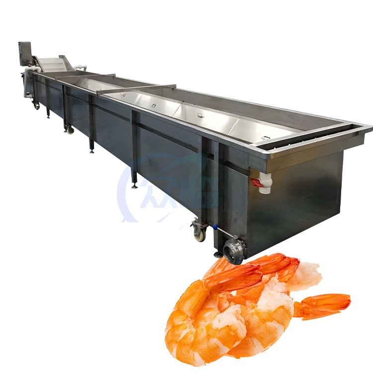 2.2KW Shrimp Processing Machine 380V Fish Processing Plant Equipment