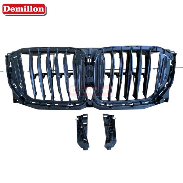 51745A29C42 51749465525 Demillon Auto Parts Front Bumper Grille Front Upper Radiator Grille Flaps for BMW 3 Series G05 G18