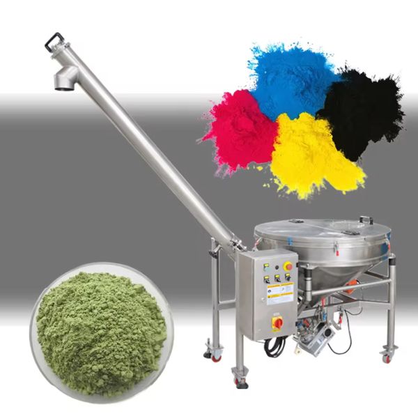 Convoyeur à vis personnalisé, convoyeur à vis Élévateur à vis vertical en acier inoxydable pour le chargement de trémie pour le maïs, le blé, le riz et les céréales