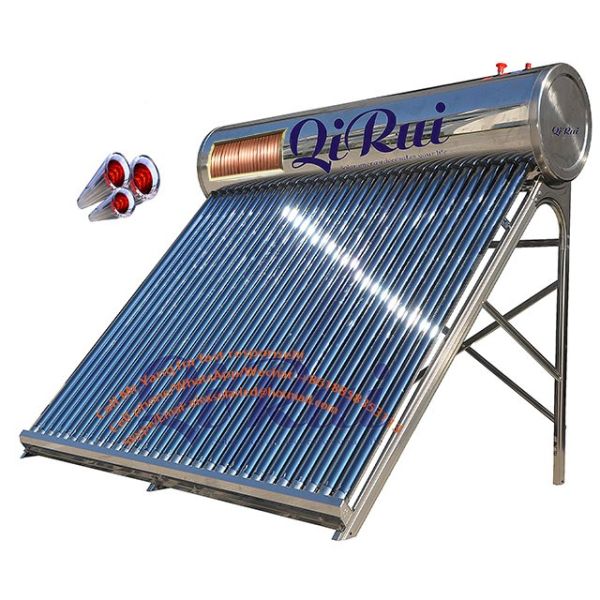 150L 200L 300L Vacuum Tube High Pressure Coil Solar Thermal Water Heater System Cph-58