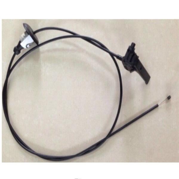 Peugeot Auto Accelerator Cable Black Color Steel Material After Sale 1 Years Service