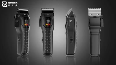 SHC-5633 Clipper de cabelo profissional 1800mAh ABS Zero Gapped T-blade Outline