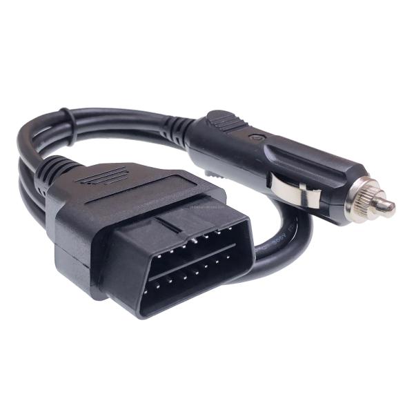 Vauxhall Europe Car Fitment AOTAI J1962 OBDII 16Pin Male 12V OBD2 to Cigarette Lighter Adapter Extension Cable