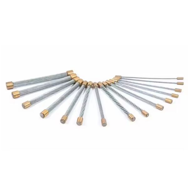 AISI 7/32 SWG 7/1.83mm Galvanized Carbon Steel Stranded Stay/Guy Wire with Bending Service