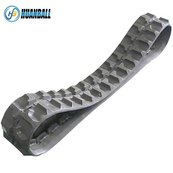 Black HB2023 150mm Wide Rubber Crawler Track for Mini Excavator Undercarriage Spare Parts