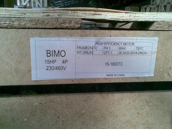 NEMA C Face 1HP~400HP Premium Efficiency Three Phase High Power Ac Motor