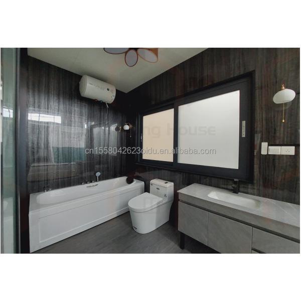 Puerta de vidrio de 40 pies de fácil instalación Prefabricado Contenedor de habitación para alojamiento en hoteles