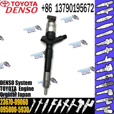 Injetor comum diesel do trilho 23670-09060 095000-5930 para TOYOTA 2KD-FTV