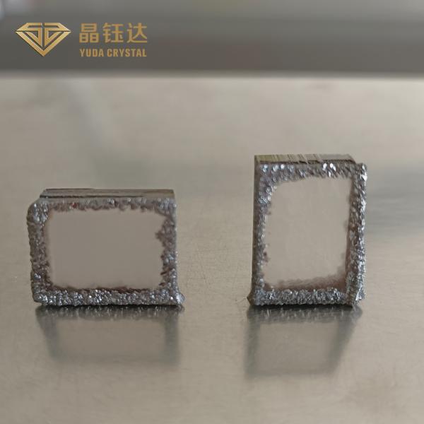 3-4.99ct Cvd Diamond Square Shape áspero