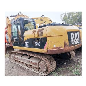 Excavadora de orugas con bomba hidráulica original de 20 toneladas en buen estado CAT320D