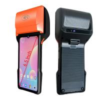 Touch Screen Retail POS System Orange Wireless Point Of Sale System With Optional Scanner