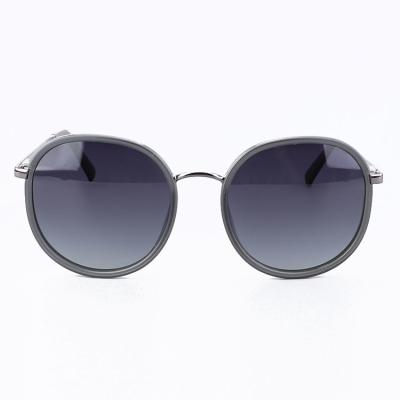 Metal Anti Sun Rays 54 - 20 - 140 Round Polarized Sunglasses
