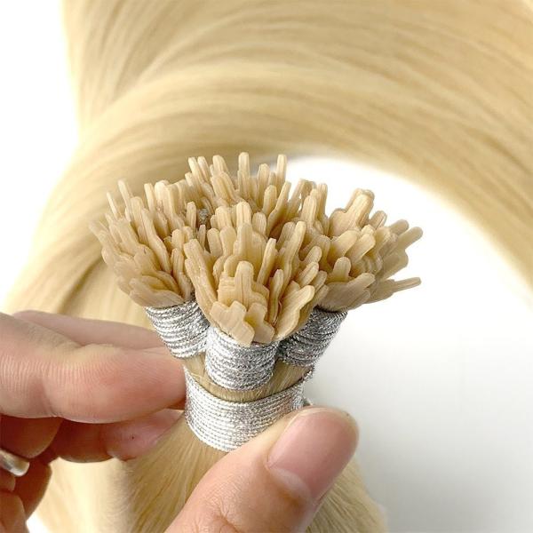 100% Remy Human Double Drawn European Hair Keratin Y Tip Human Hair Extension Perfect