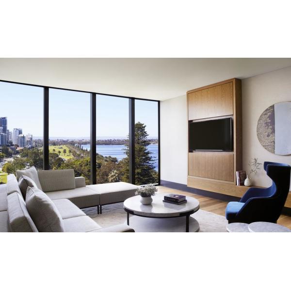 Ritz Hotel King / Double Room Suites Oak Veneer Furniture Sets 3-5 Star Standard