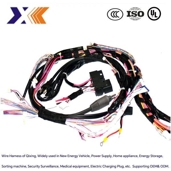 Custom Pin Connectors Cable Assembly for Enginering Control Equipment Varity of Lengths