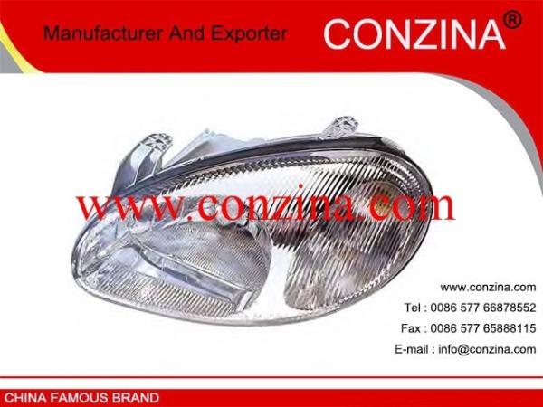Daewoo lanos head lamp OEM 96304610 high quality from chinese supplier