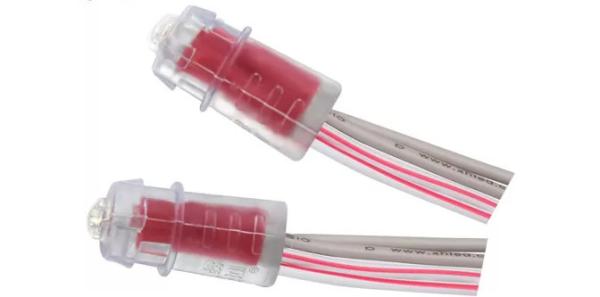 Rustproof IP67 12V 9mm RGB Pixel Light Strings