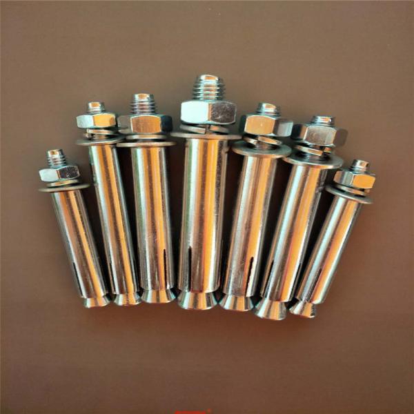 Industrial Stainless Steel Sleeve Anchor Bolts Easily Penetrate For Dry Environments