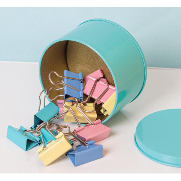 упаковка металла засорителя коробки олова круга толщины CMYK 0.28mm