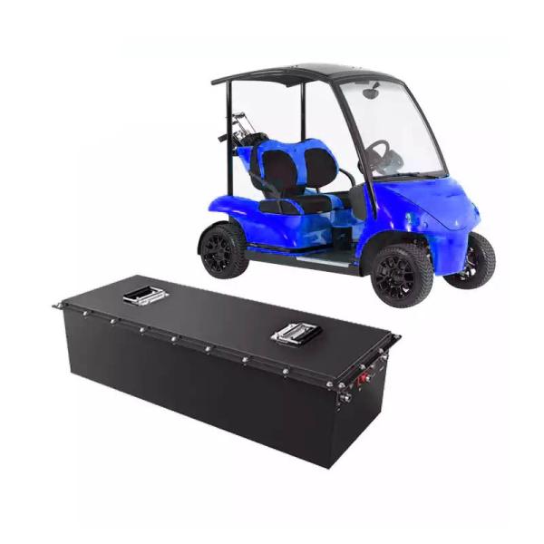 Блок батарей 160Ah тележки гольфа LiFePO4 48V призменный с BMS