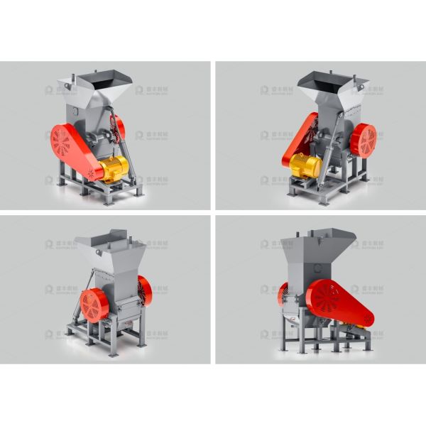 Standard Type Plastic Crusher Manual Feed Grinder For Hard Plastics