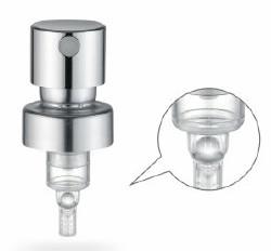 ODM K403 pompe à parfum à brume fine pulvérisateur 0,10 cc couleur argentée en aluminium